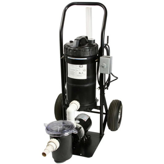 Advantage Mini Portable Fountain Pond Vacuum System w/ 75 Sq. Ft. Filter ADM_MINI_VAC