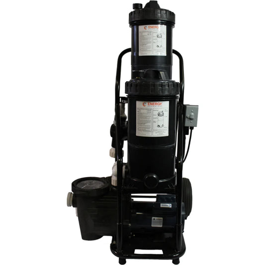 Advantage Portable Koi Pond Cleaner Vacuum System w/ 150 & 75 Sq. Ft. Filter DUAL-POND-FILTER-VACUUM